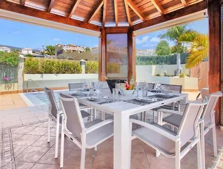 Magnifica Villa Happy Holidays Con Piscina En Los Gigantes Puerto de Santiago  Exterior foto
