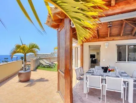 Magnifica Villa Happy Holidays Con Piscina En Los Gigantes Puerto de Santiago  Exterior foto